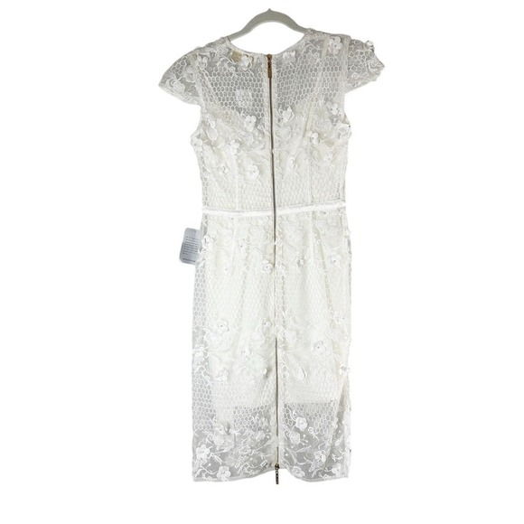 BRONX AND BANCO Osa Lace Dress Size US 6 Medium White - Picture 4 of 13
